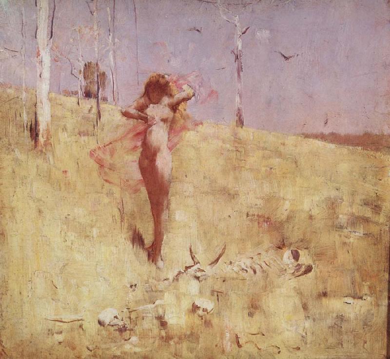 Arthur streeton The Spirit of the Drought